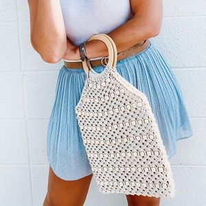 entro polka dot skort